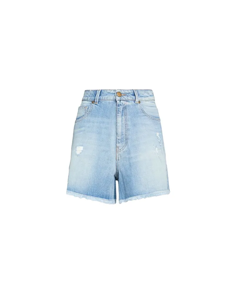 PT TORINO HOSEN & RÖCKE - Jeansshortsauf YOOX.COM Blau