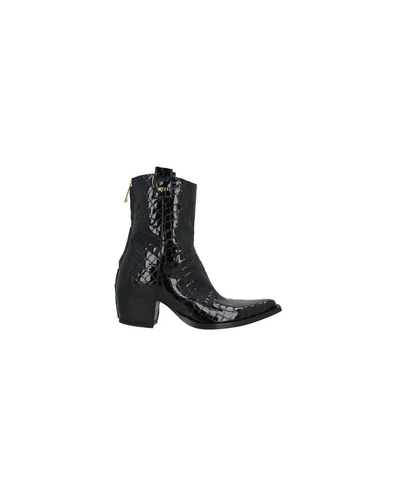 N° 21 SCHUHE - Stiefelettenauf YOOX.COM Schwarz