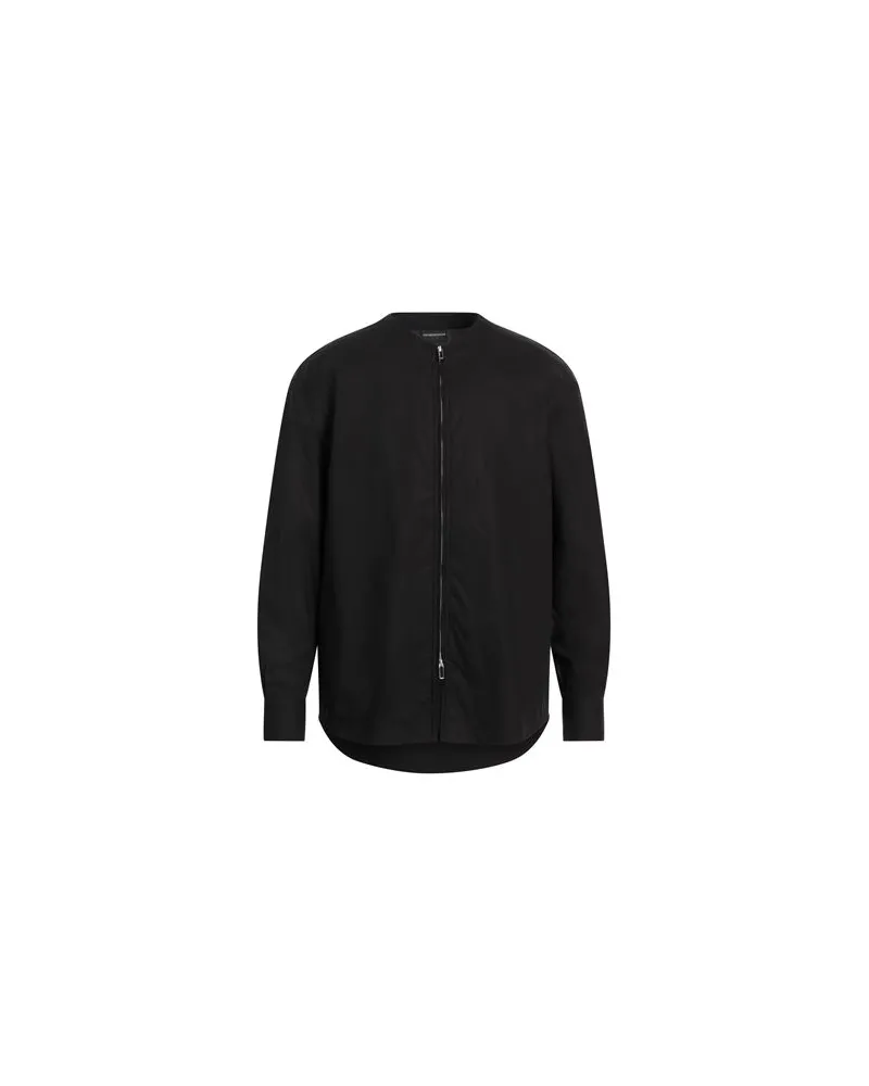 Emporio Armani TOPS - Hemdenauf YOOX.COM Schwarz