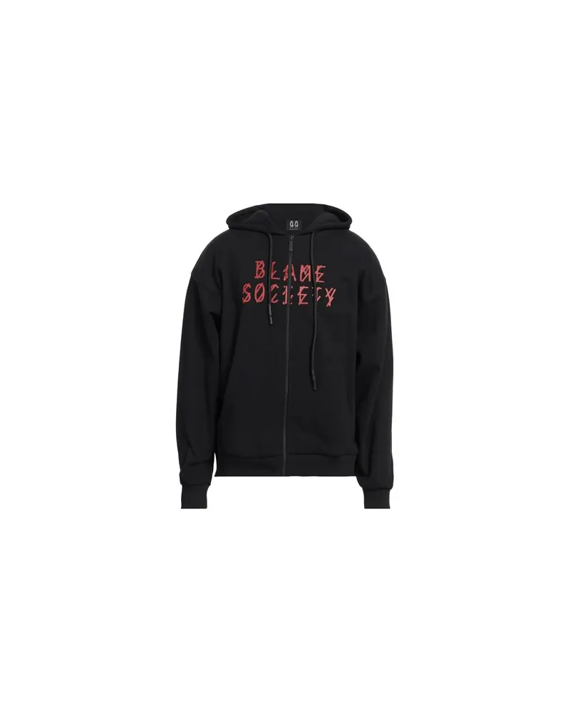 44 LABEL GROUP TOPS - Sweatshirtsauf YOOX.COM Schwarz