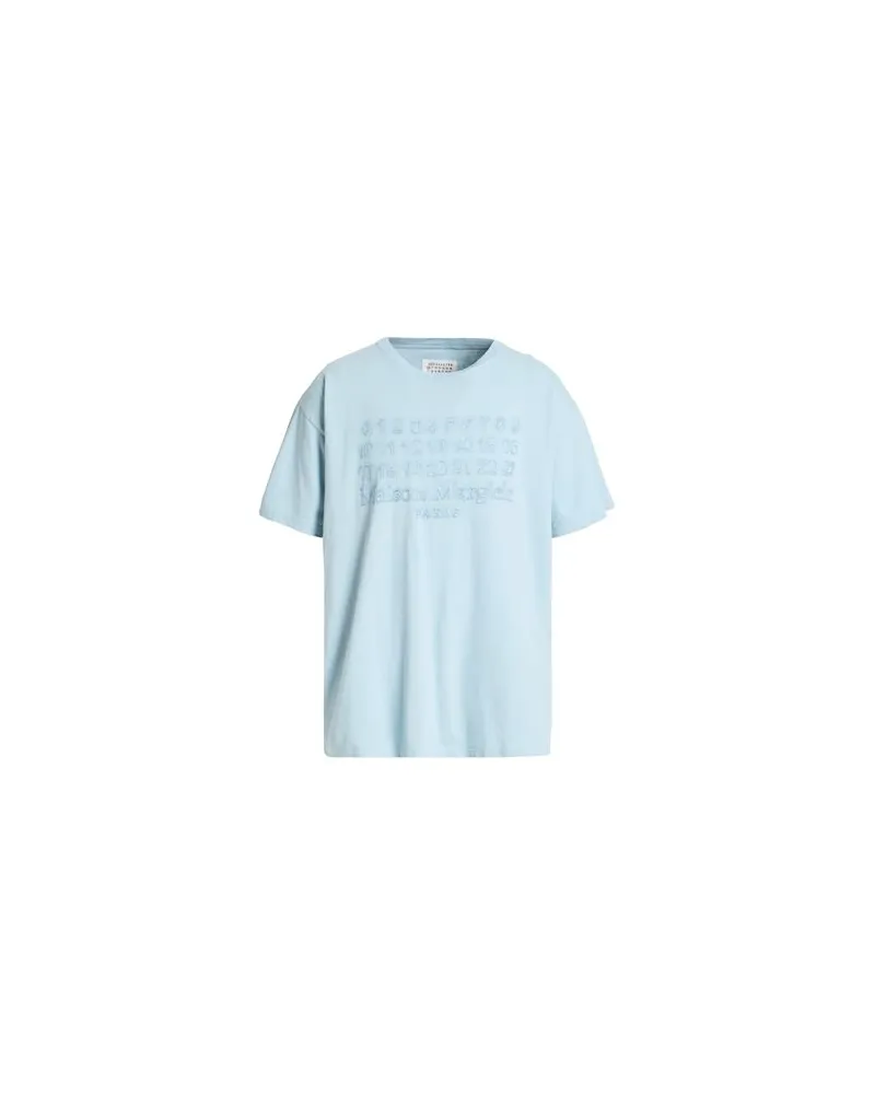 Maison Margiela TOPS - T-shirtsauf YOOX.COM Hellblau