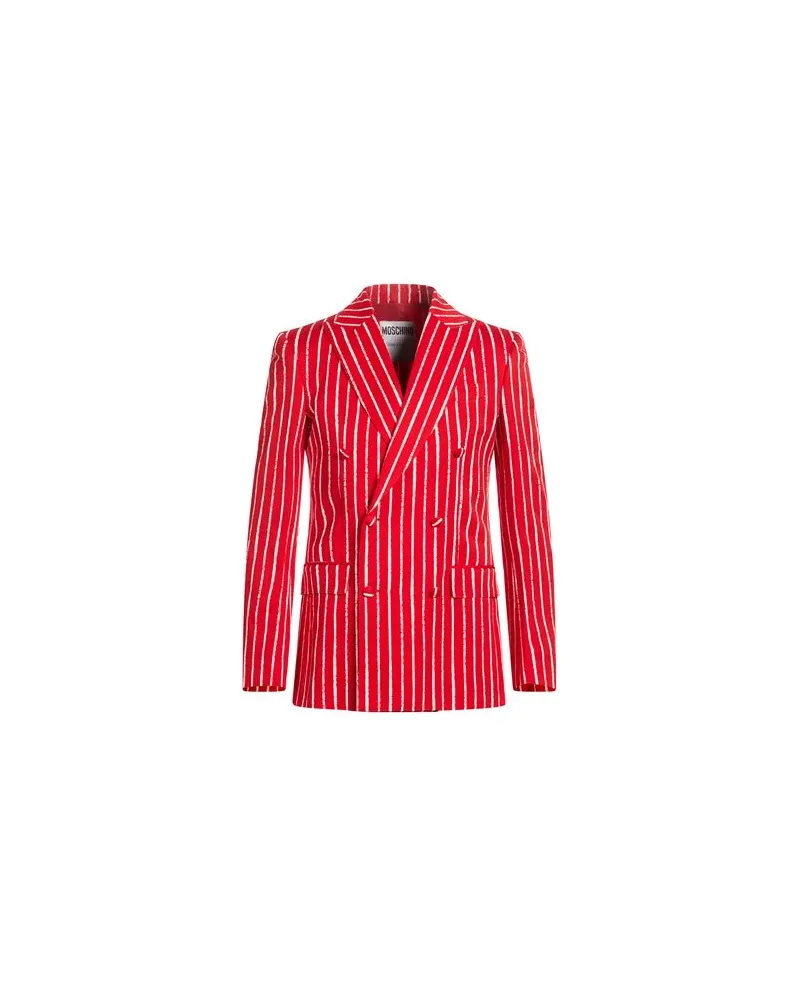 Moschino ANZÜGE und CO-ORDS - Blazersauf YOOX.COM Rot