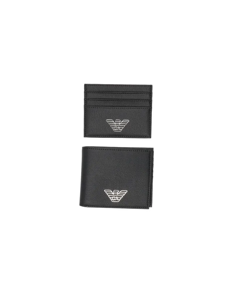 Emporio Armani Kleinlederwaren - Brieftaschenauf YOOX.COM Schwarz