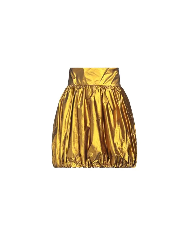 Alessia Santi HOSEN & RÖCKE - Miniröckeauf YOOX.COM Gold