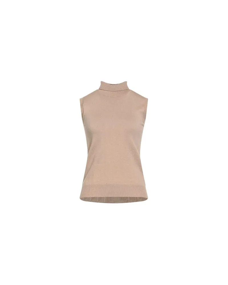 SPORTMAX STRICKWAREN - Rollkragenpulloverauf YOOX.COM Beige