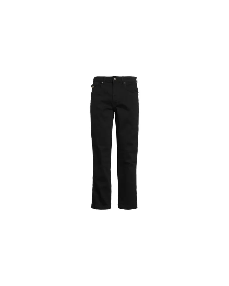 Versace Jeans HOSEN & RÖCKE - Jeanshosenauf YOOX.COM Schwarz