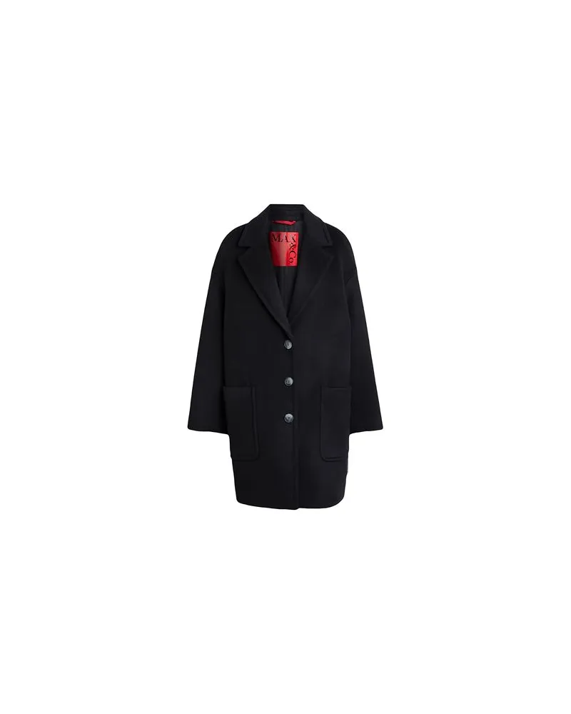 MAX&Co. TAROCCO  - JACKEN & MÄNTEL - Mäntelauf YOOX.COM Schwarz