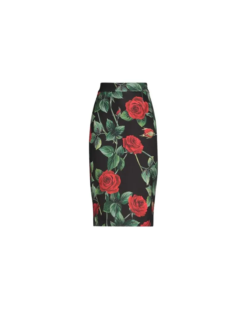 Dolce & Gabbana HOSEN & RÖCKE - Midi-Röckeauf YOOX.COM Schwarz