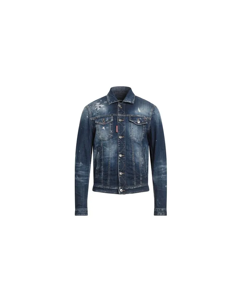 Dsquared2 JACKEN & MÄNTEL - Jeansjacken/Mäntelauf YOOX.COM Blau
