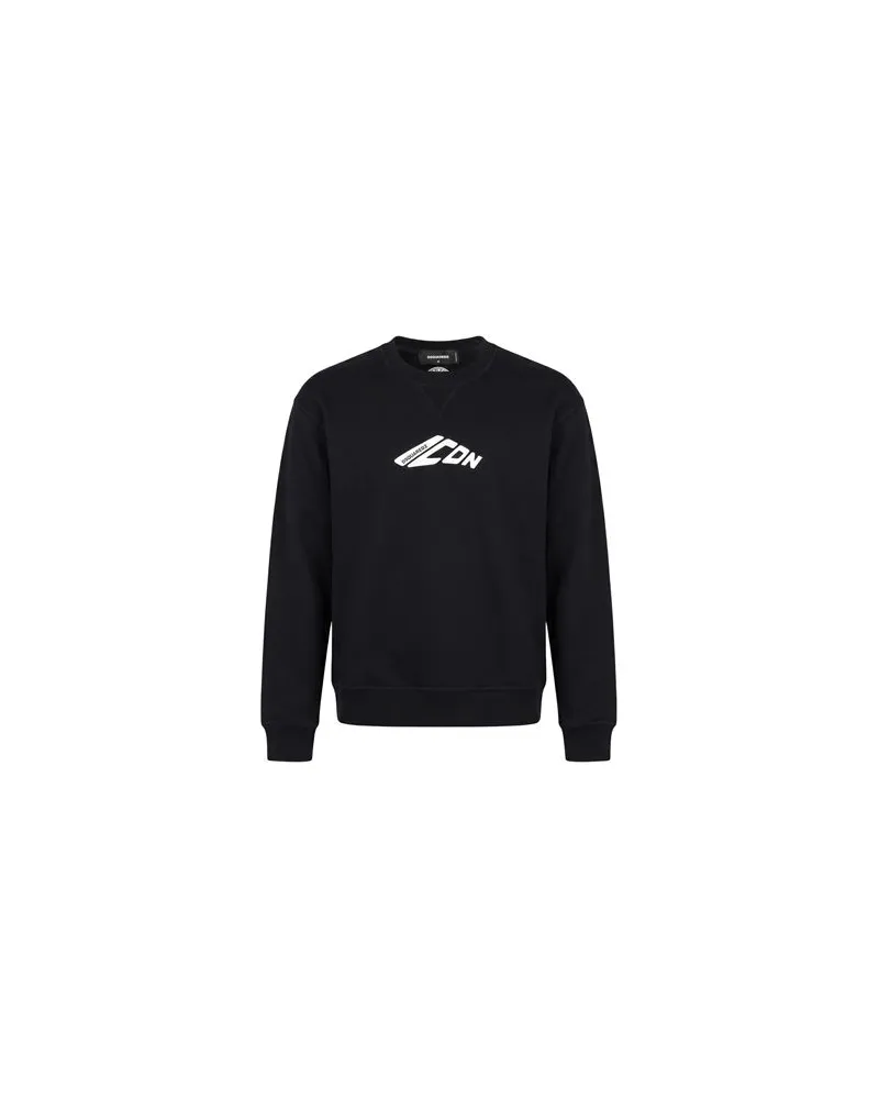 Dsquared2 TOPS - Sweatshirtsauf YOOX.COM Schwarz