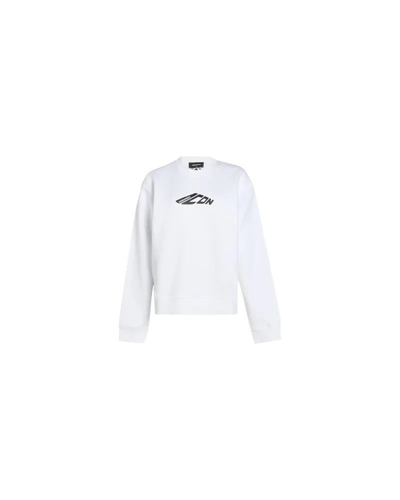 Dsquared2 TOPS - Sweatshirtsauf YOOX.COM Weiß