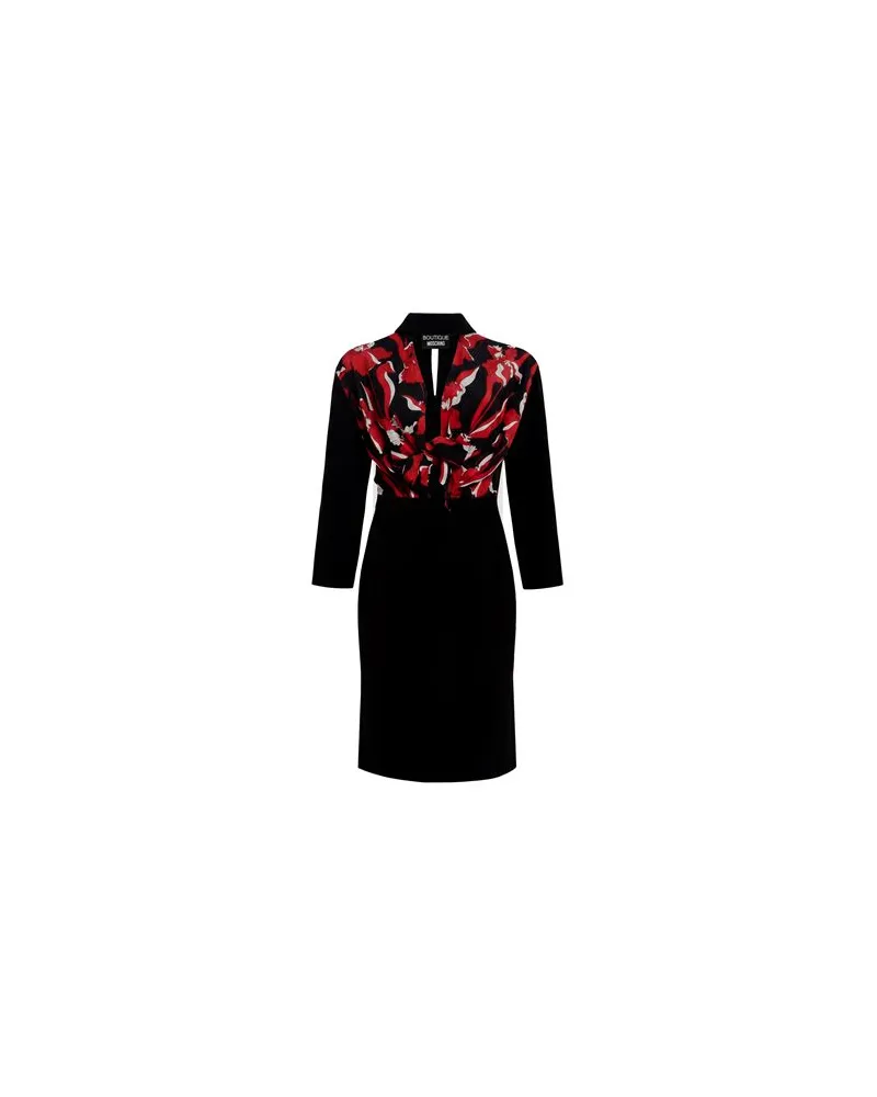 Moschino KLEIDER - Midi-Kleiderauf YOOX.COM Schwarz
