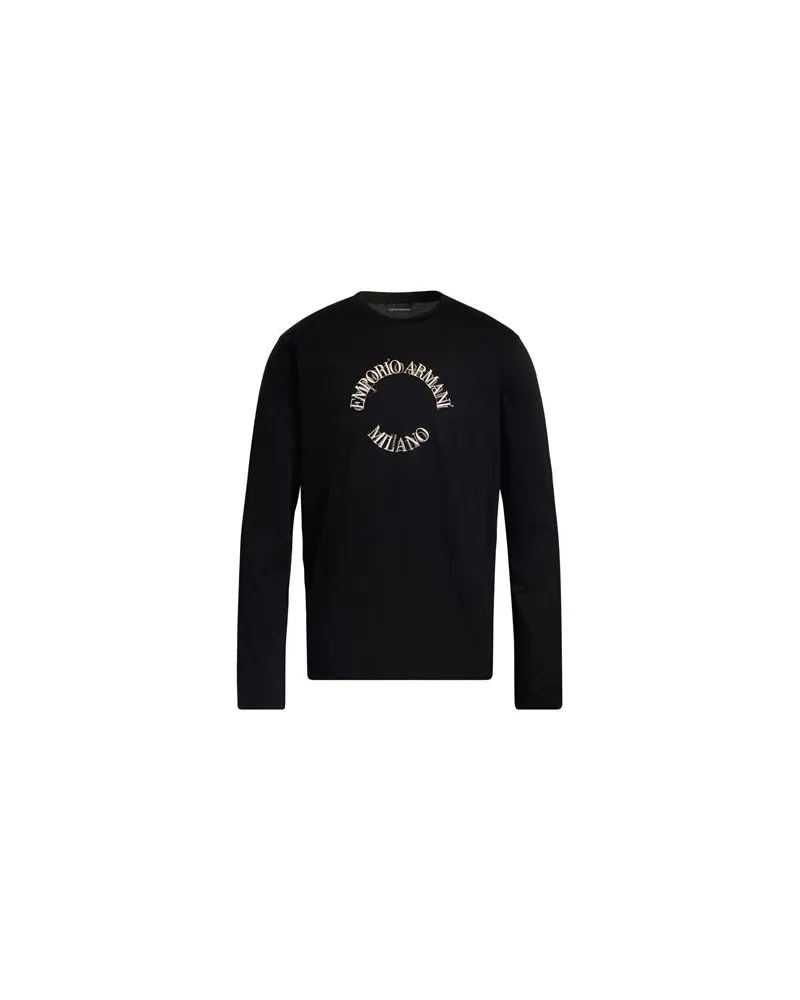 Emporio Armani TOPS - T-shirtsauf YOOX.COM Schwarz
