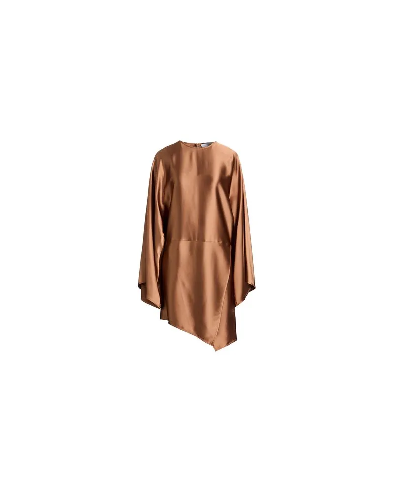 Erika Cavallini KLEIDER - Mini-Kleiderauf YOOX.COM Hellbraun