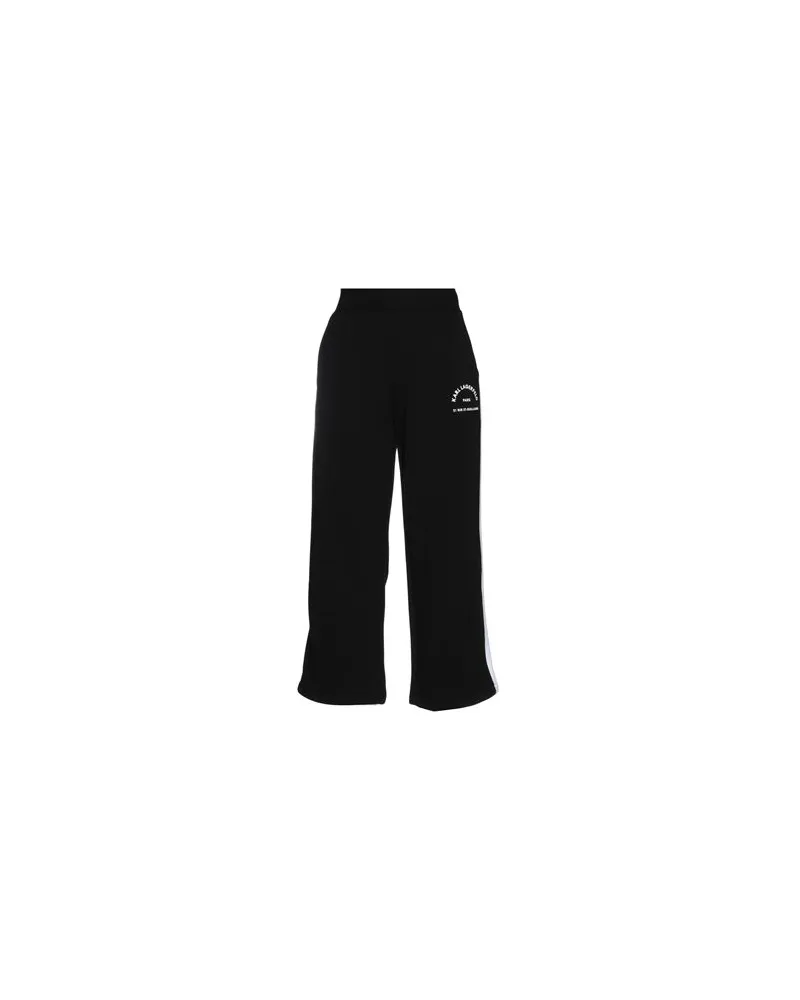 Karl Lagerfeld HOSEN & RÖCKE - Hosenauf YOOX.COM Schwarz