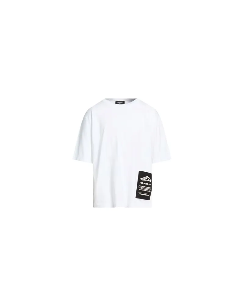 Dsquared2 TOPS - T-shirtsauf YOOX.COM Weiß