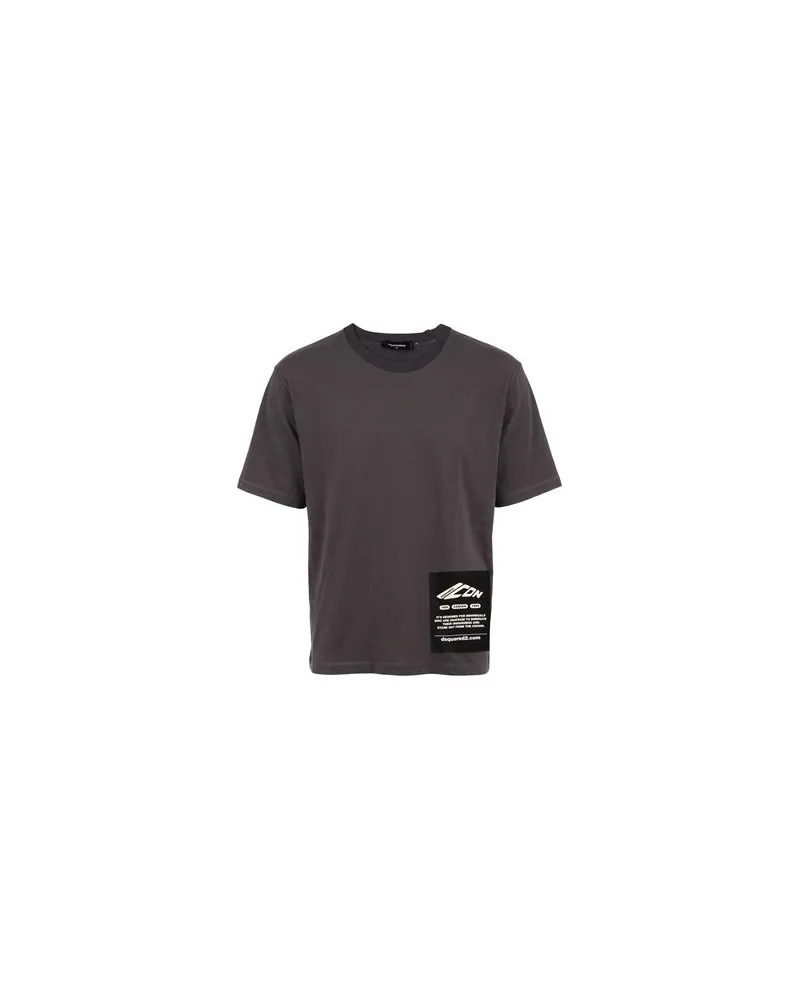 Dsquared2 TOPS - T-shirtsauf YOOX.COM Braungrau
