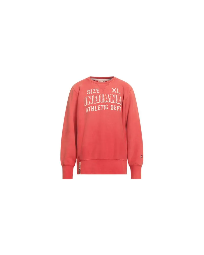 Champion INDEX + ARCHIVES - TOPS - Sweatshirtsauf YOOX.COM Tomatenrot