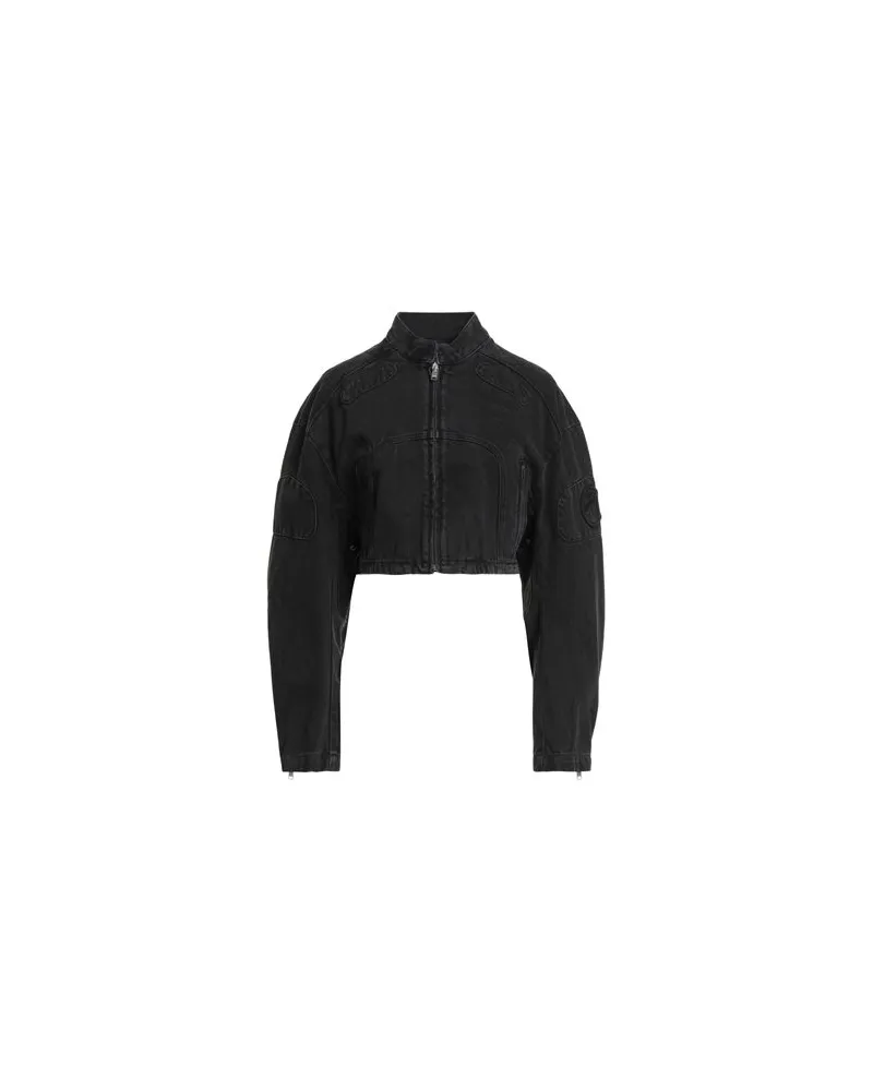 AMBUSH DENIM - JACKEN & MÄNTEL - Jeansjacken/Mäntelauf YOOX.COM Schwarz