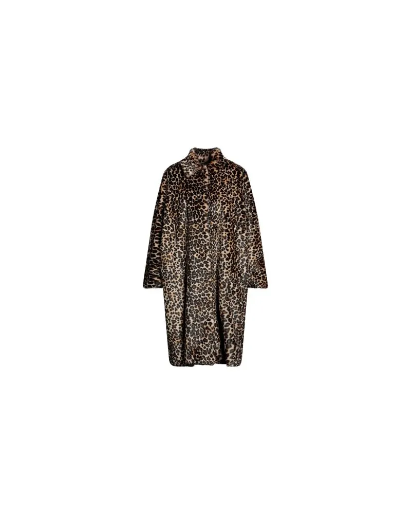 Gianluca Capannolo JACKEN & MÄNTEL - Shearling- & Kunstfellauf YOOX.COM Beige