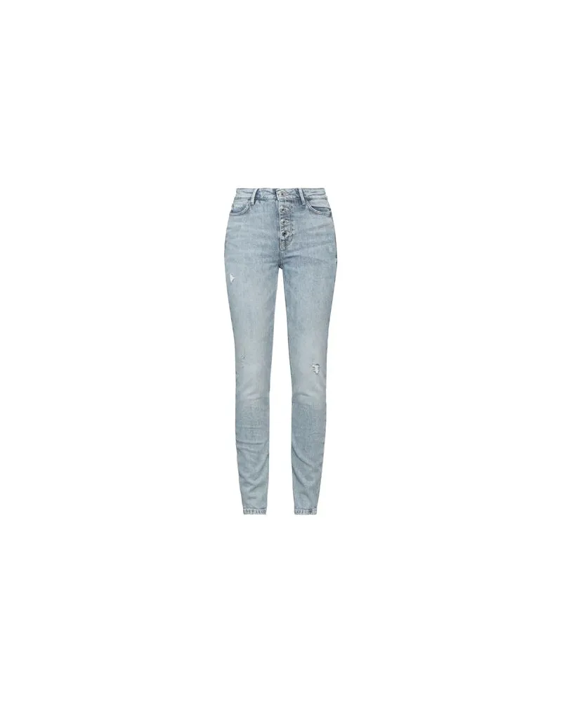 Guess HOSEN & RÖCKE - Jeanshosenauf YOOX.COM Blau