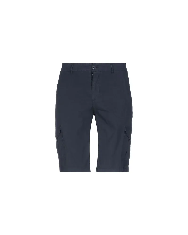 Alpha Studio HOSEN & RÖCKE - Shorts & Bermudashortsauf YOOX.COM Nachtblau