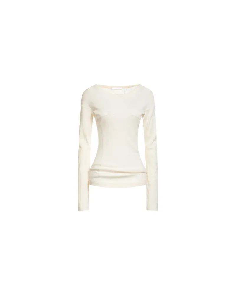 Helmut Lang TOPS - T-shirtsauf YOOX.COM Cremeweiß