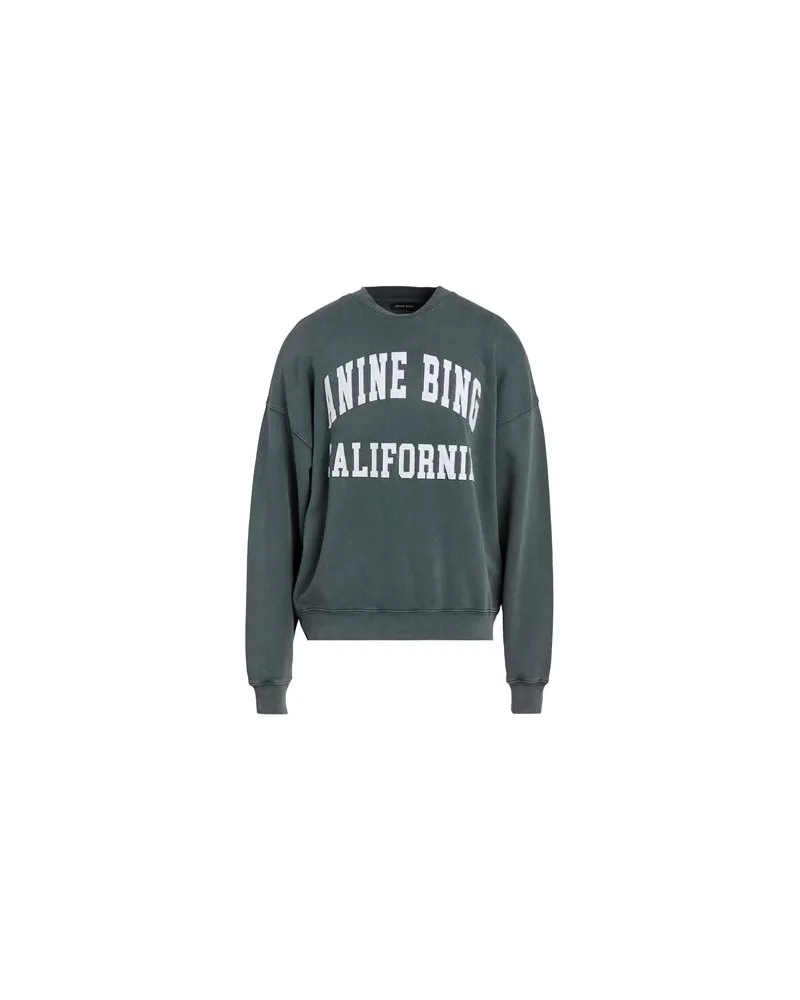 Anine Bing TOPS - Sweatshirtsauf YOOX.COM Dunkelgrün