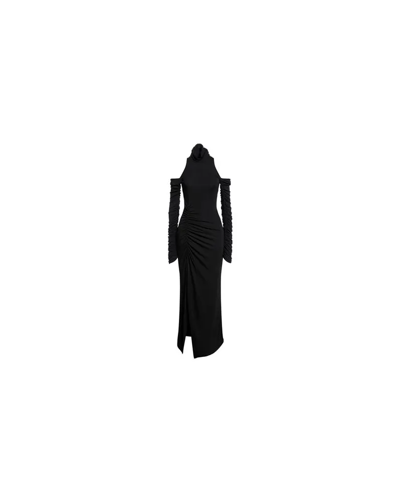 Dondup KLEIDER - Maxi-Kleiderauf YOOX.COM Schwarz