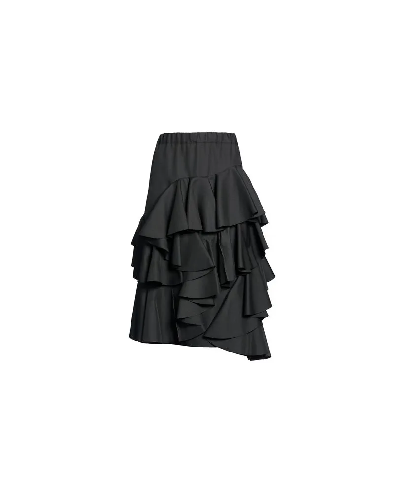 Comme des Garçons HOSEN & RÖCKE - Midi-Röckeauf YOOX.COM Schwarz