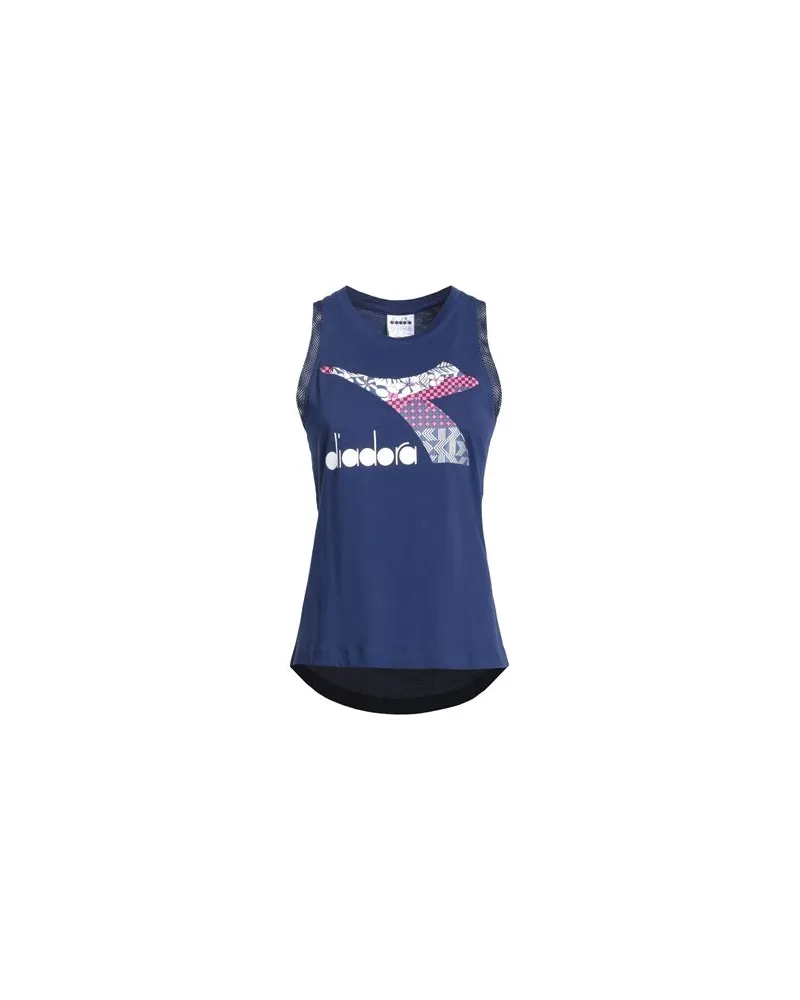 Diadora TOPS - Tank Topsauf YOOX.COM Blau