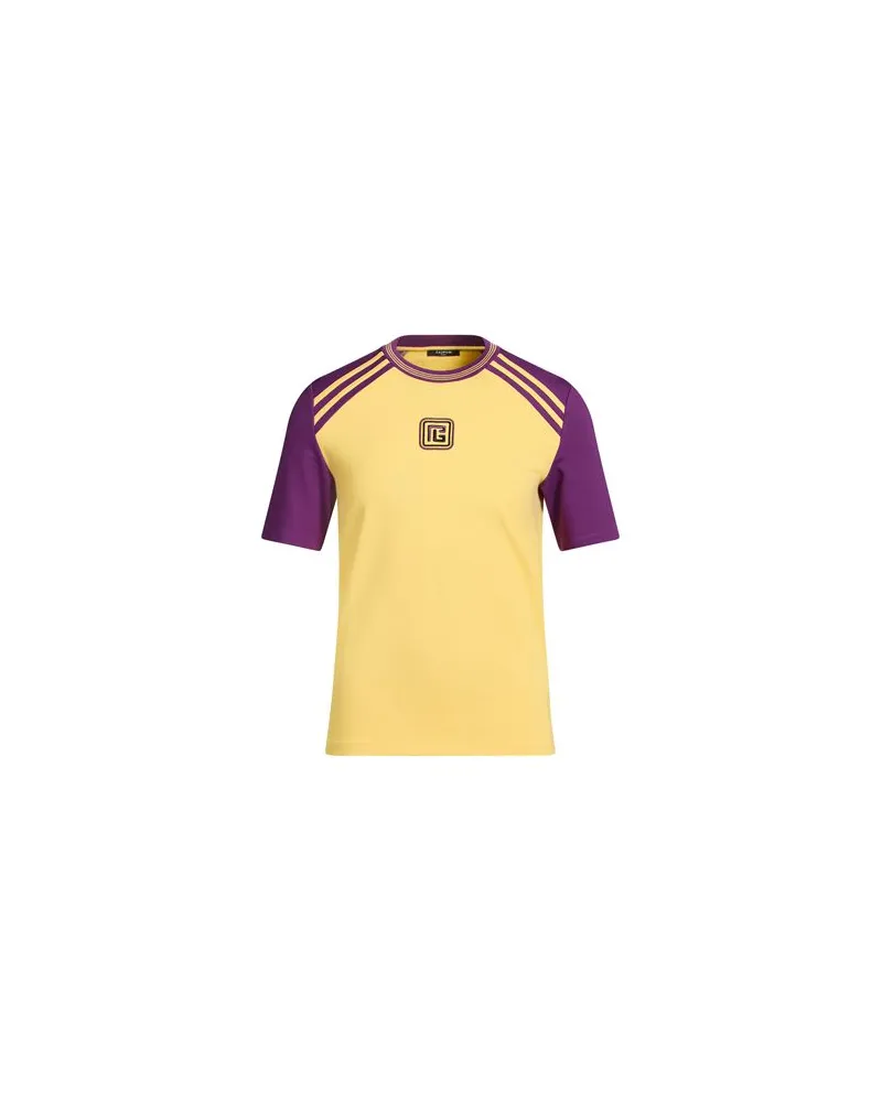 Balmain TOPS - T-shirtsauf YOOX.COM Gelb