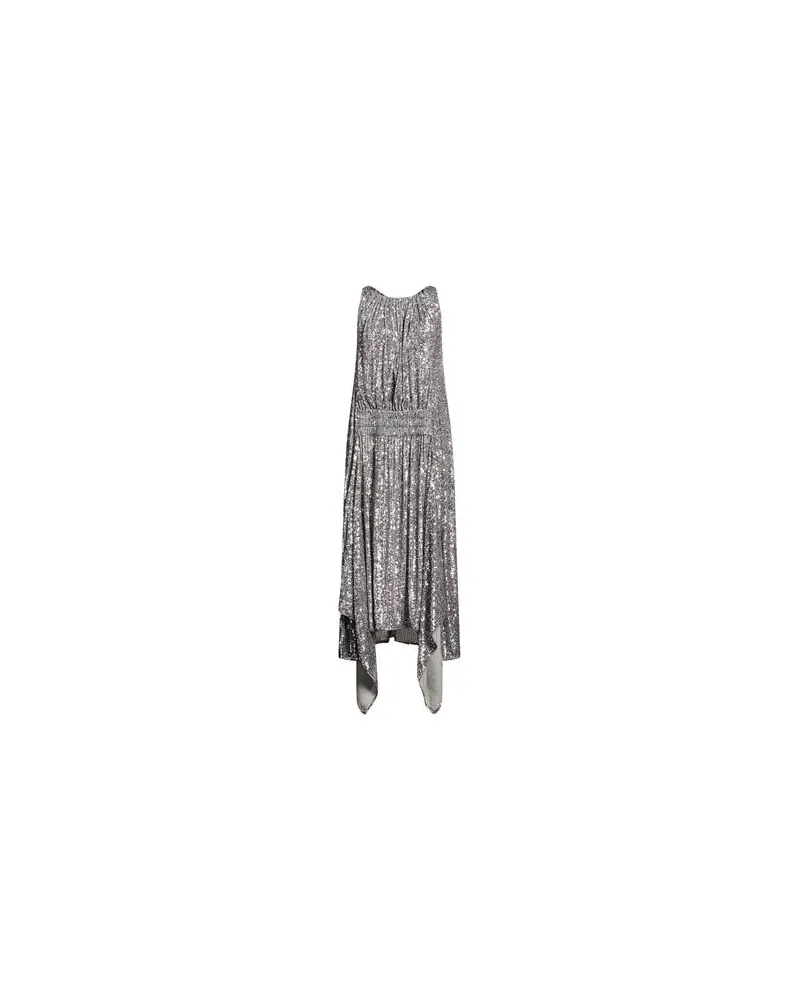 Paco Rabanne KLEIDER - Maxi-Kleiderauf YOOX.COM Silber