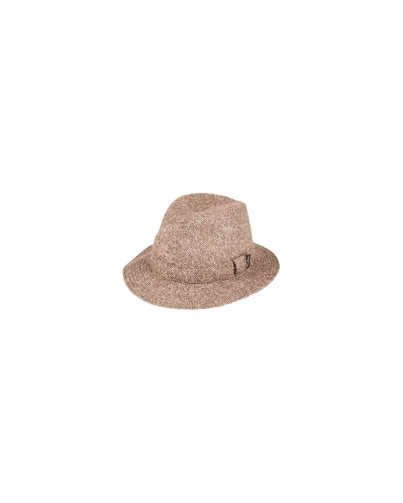 Borsalino ACCESSOIRES - Mützen & Hüteauf YOOX.COM Maulwurfsgrau