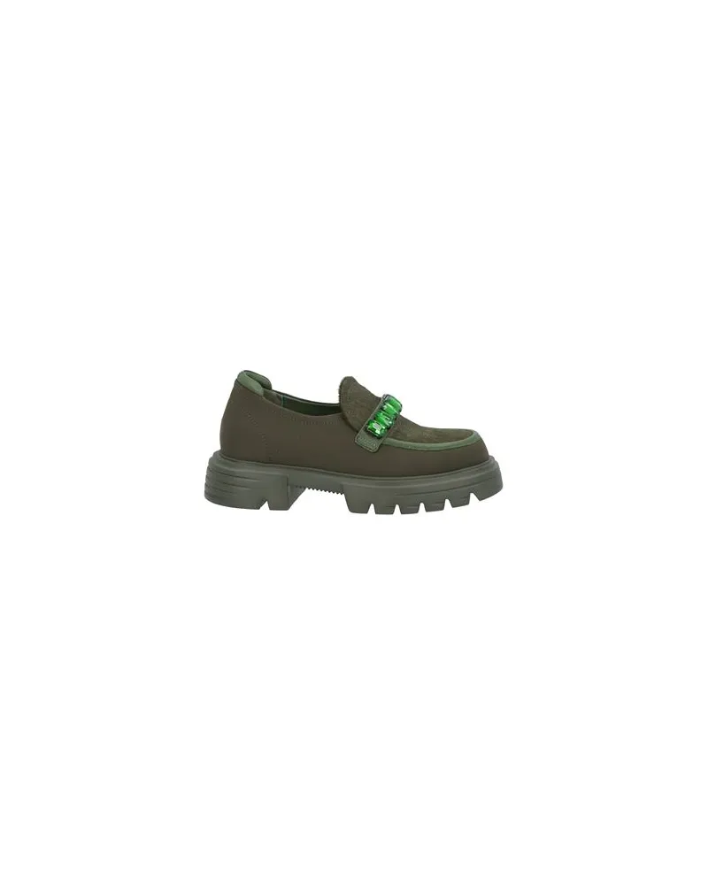 Jeannot SCHUHE - Mokassinsauf YOOX.COM Militärgrün