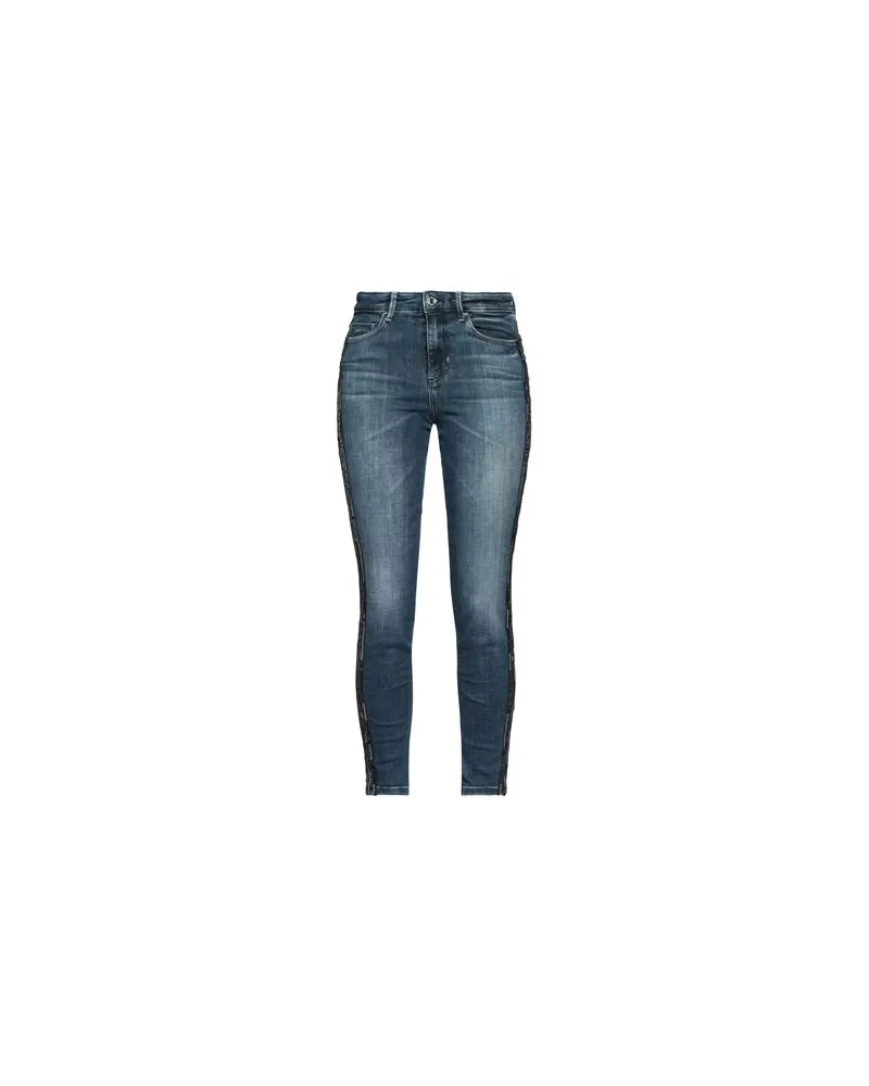 Guess HOSEN & RÖCKE - Jeanshosenauf YOOX.COM Blau