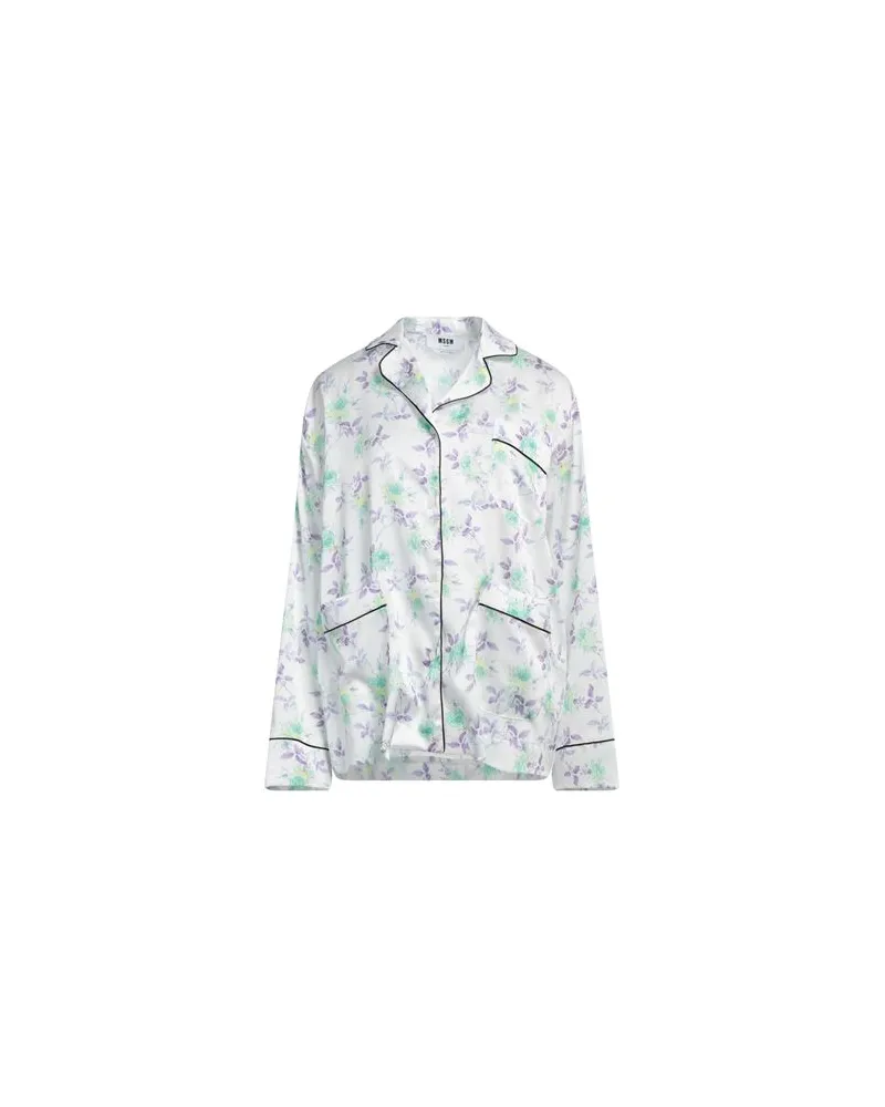 MSGM TOPS - Hemdenauf YOOX.COM Weiß