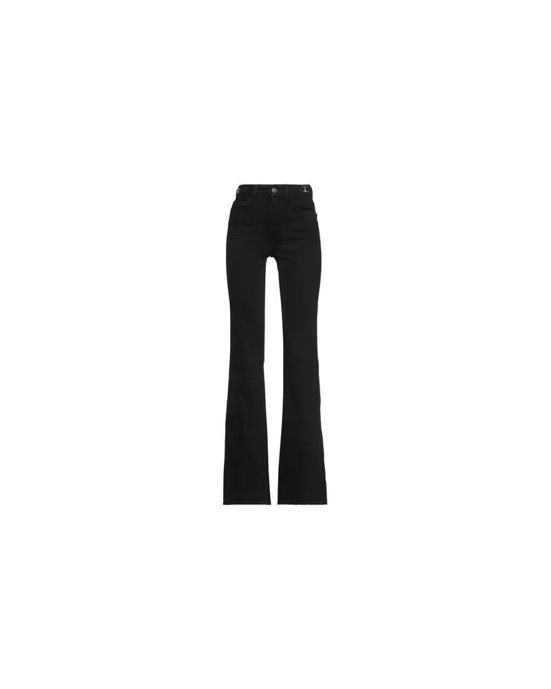 Maje HOSEN & RÖCKE - Jeanshosenauf YOOX.COM Schwarz