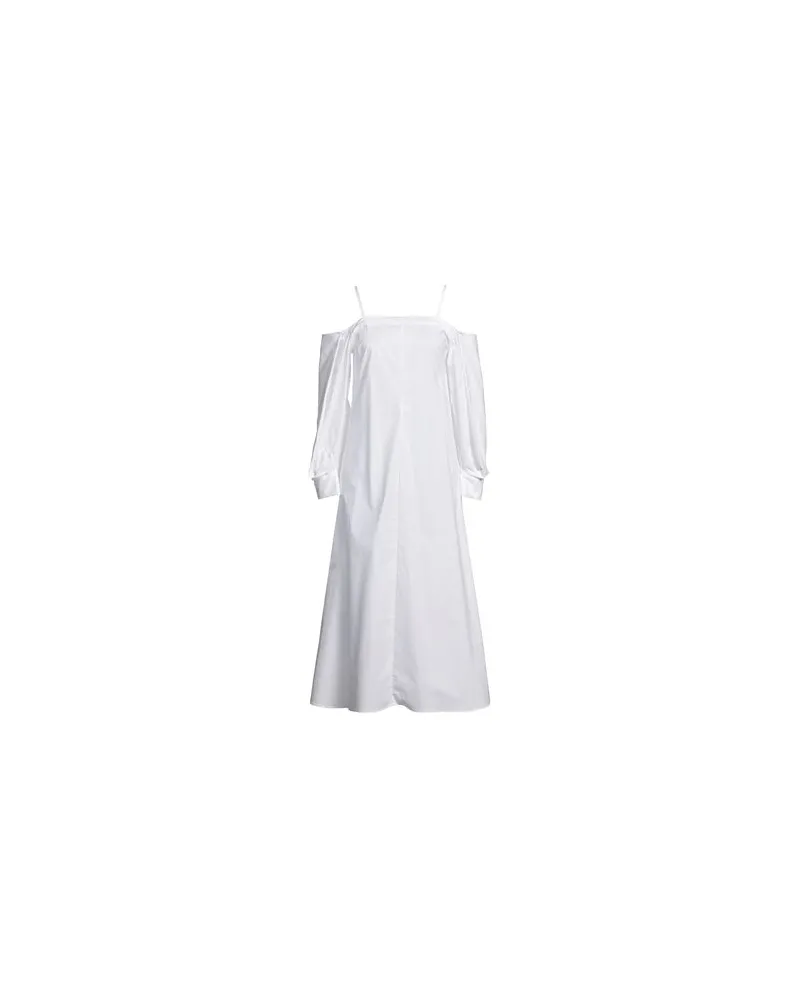 Erika Cavallini KLEIDER - Midi-Kleiderauf YOOX.COM Weiß