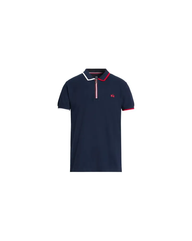 La Martina TOPS - Poloshirtsauf YOOX.COM Marineblau