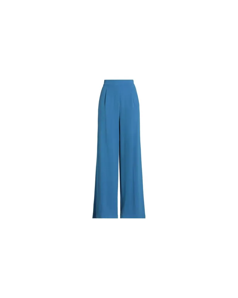 Max Mara LEISURE - HOSEN & RÖCKE - Hosenauf YOOX.COM Azurblau