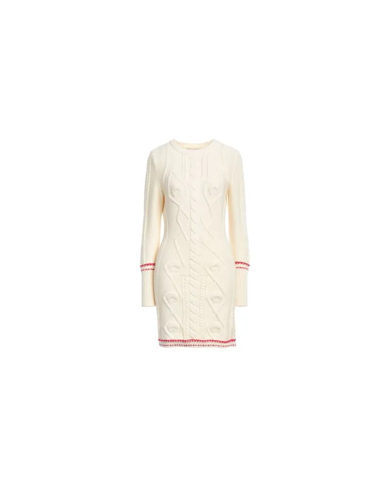 Marine Serre WHITE LINE - KLEIDER - Mini-Kleiderauf YOOX.COM Elfenbein