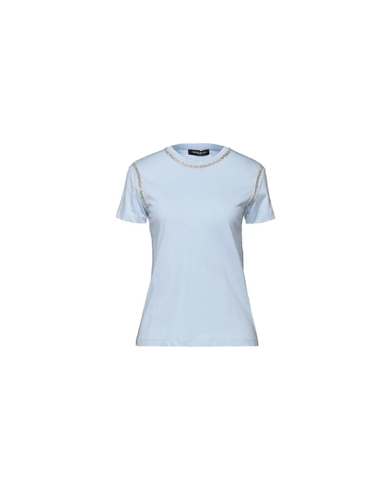 Frankie Morello TOPS - T-shirtsauf YOOX.COM Himmelblau