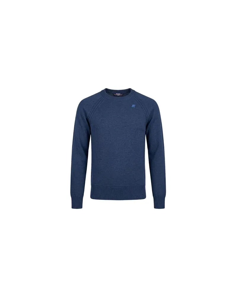 K-Way STRICKWAREN - Pulloverauf YOOX.COM Taubenblau