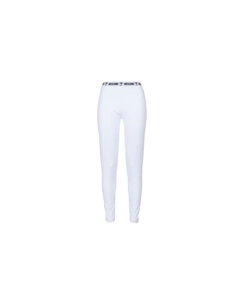 Moschino HOSEN & RÖCKE - Leggingsauf YOOX.COM Weiß