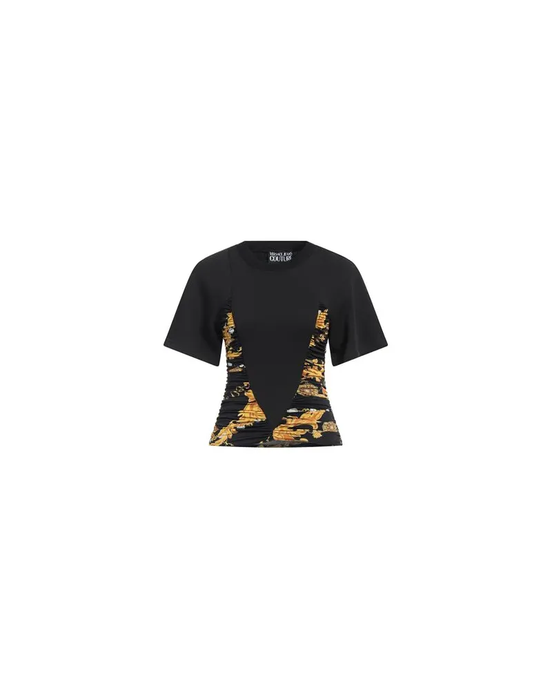Versace Jeans TOPS - T-shirtsauf YOOX.COM Schwarz