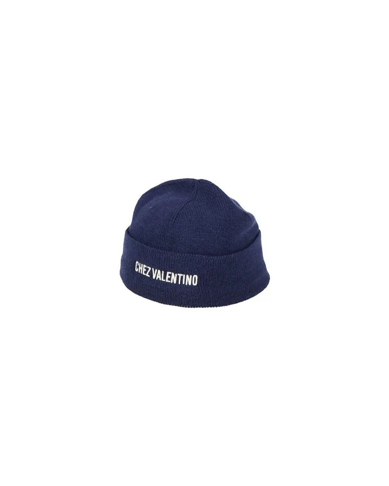 Valentino Garavani ACCESSOIRES - Mützen & Hüteauf YOOX.COM Blau