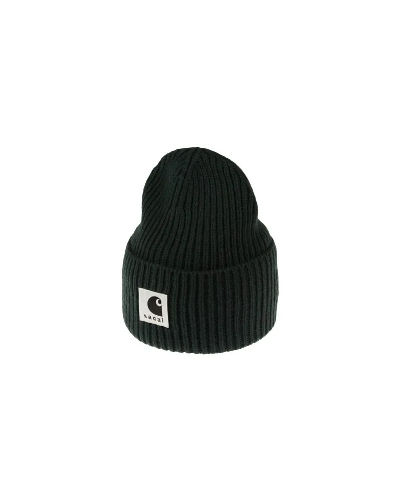 Sacai ACCESSOIRES - Mützen & Hüteauf YOOX.COM Dunkelgrün
