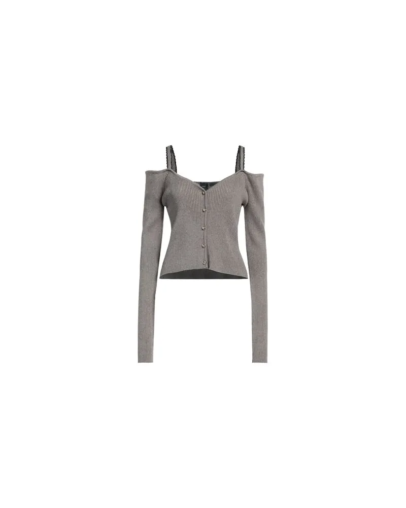 Pinko STRICKWAREN - Strickjackenauf YOOX.COM Blei