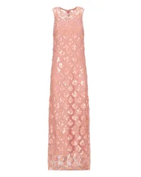 ROTATE Birger Christensen Maxi-Kleid Rosa